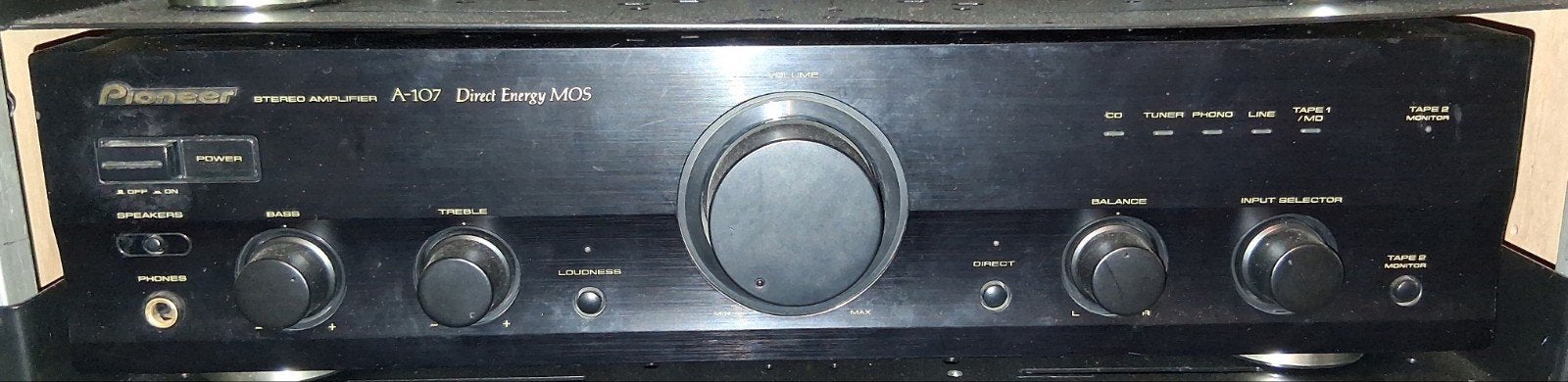 PIONEER A-107 VERSTERKER, Ophalen, Audio