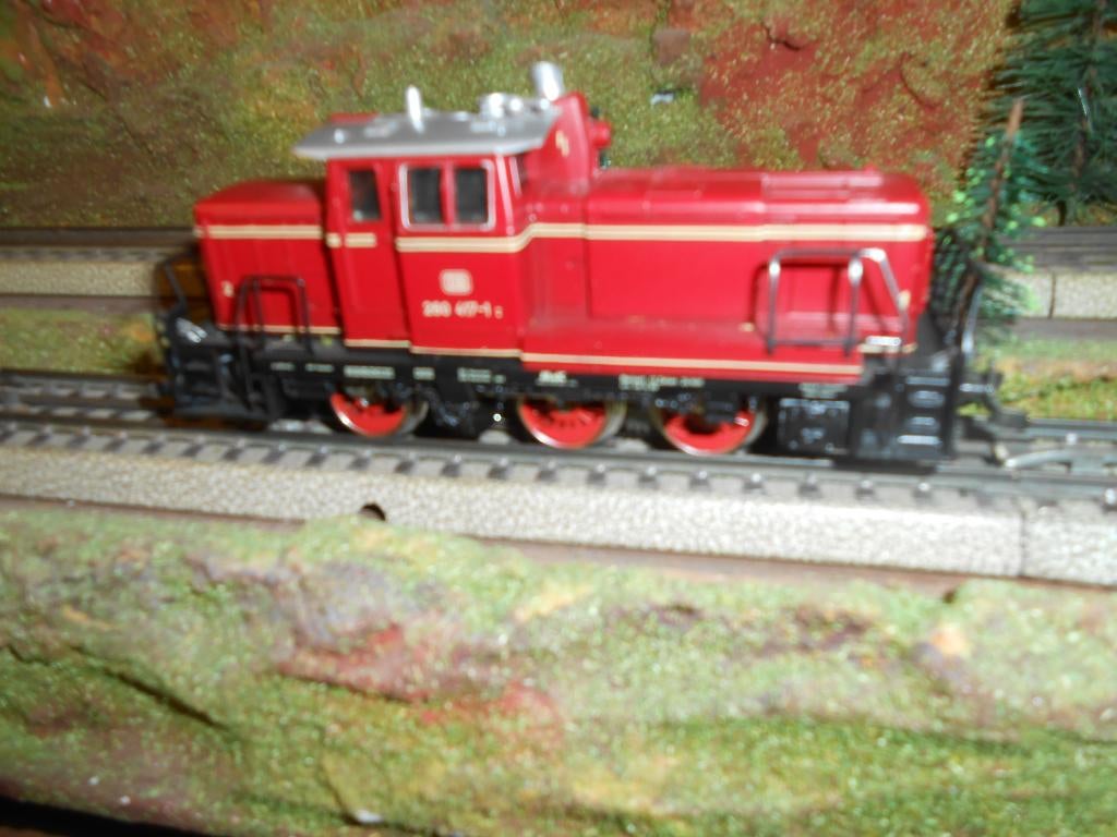 Märklin 3065 de bekende dieselrangeer loc Br 160 met telex, Hobby en Vrije tijd, Wisselstroom, Locomotief, Ophalen of Verzenden