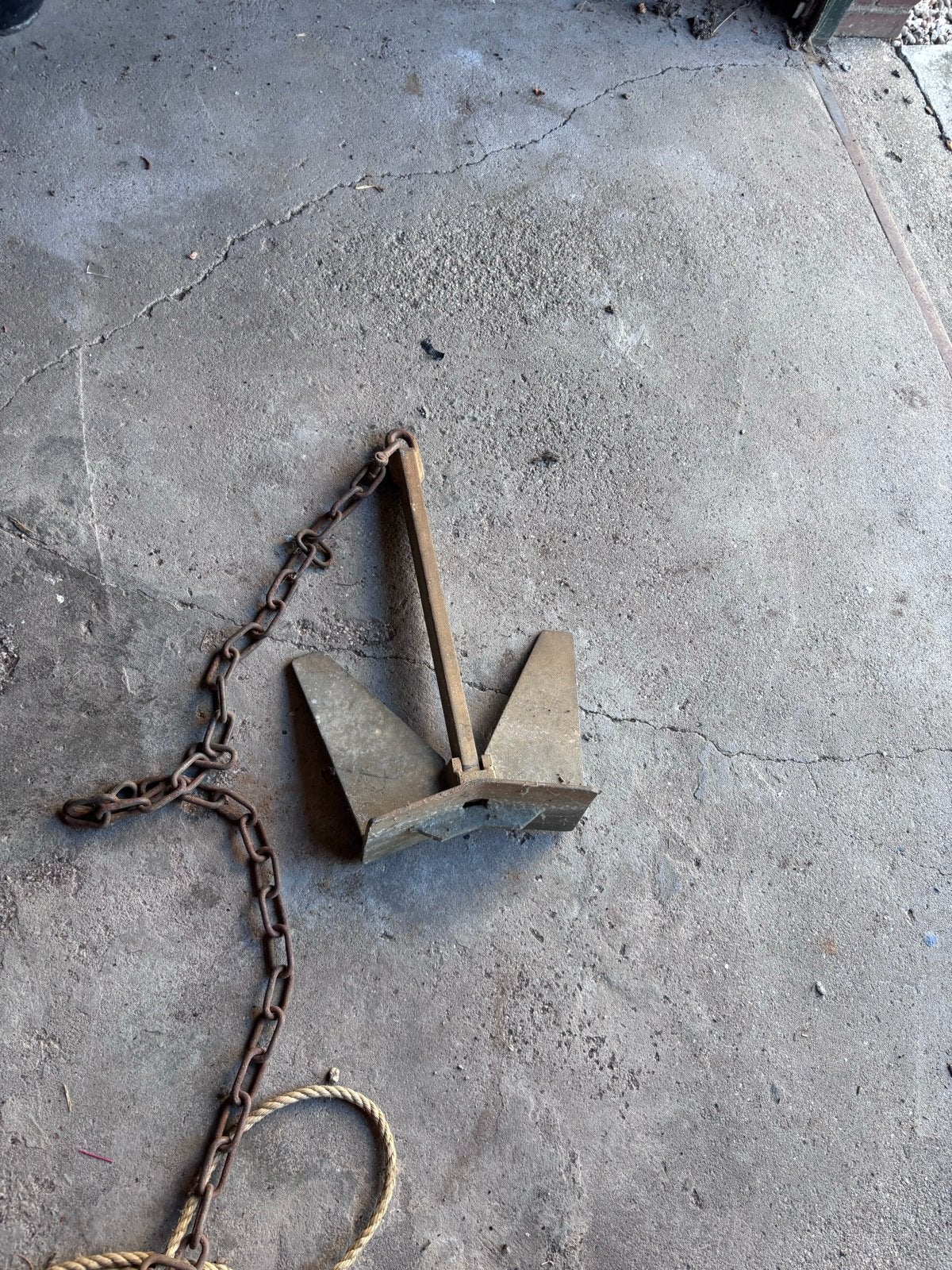 Anker met ketting en lijn, Ophalen, Gebruikt, Overige typen