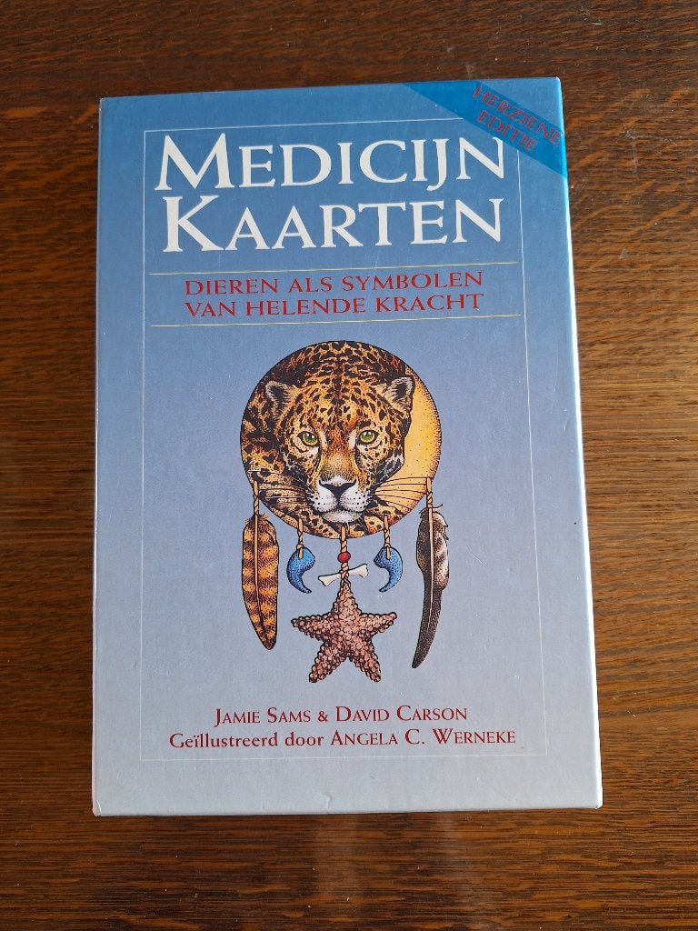 Medicijn kaarten Jamie Sams herziende uitgave, Boeken, Ophalen of Verzenden, Zo goed als nieuw, Tarot of Kaarten leggen, Overige typen