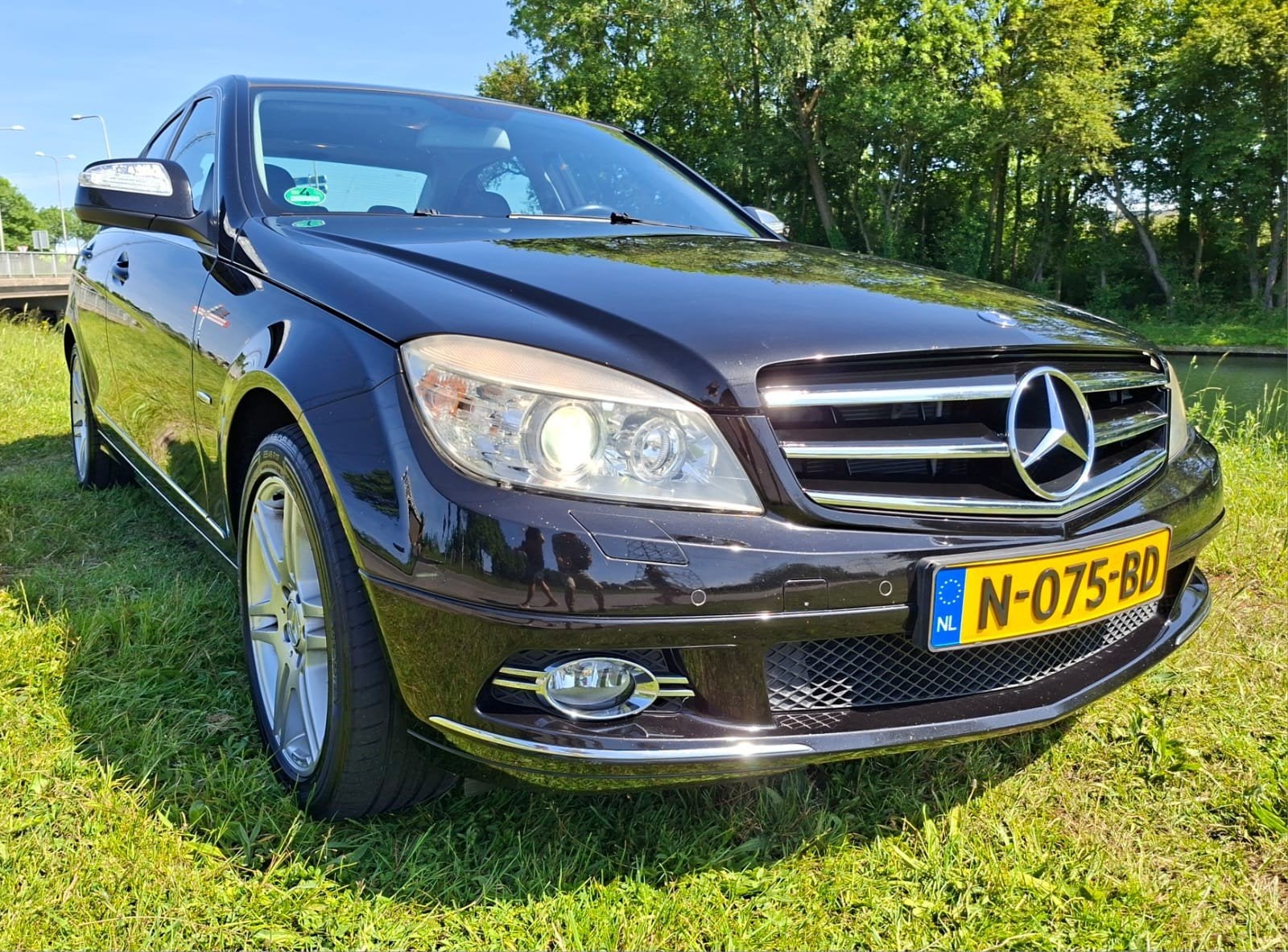 Mercedes-Benz C-Klasse 3.5 C350 Sedan AUT 2007 Zwart, Automaat, Achterwielaandrijving, 1800 kg, Zwart