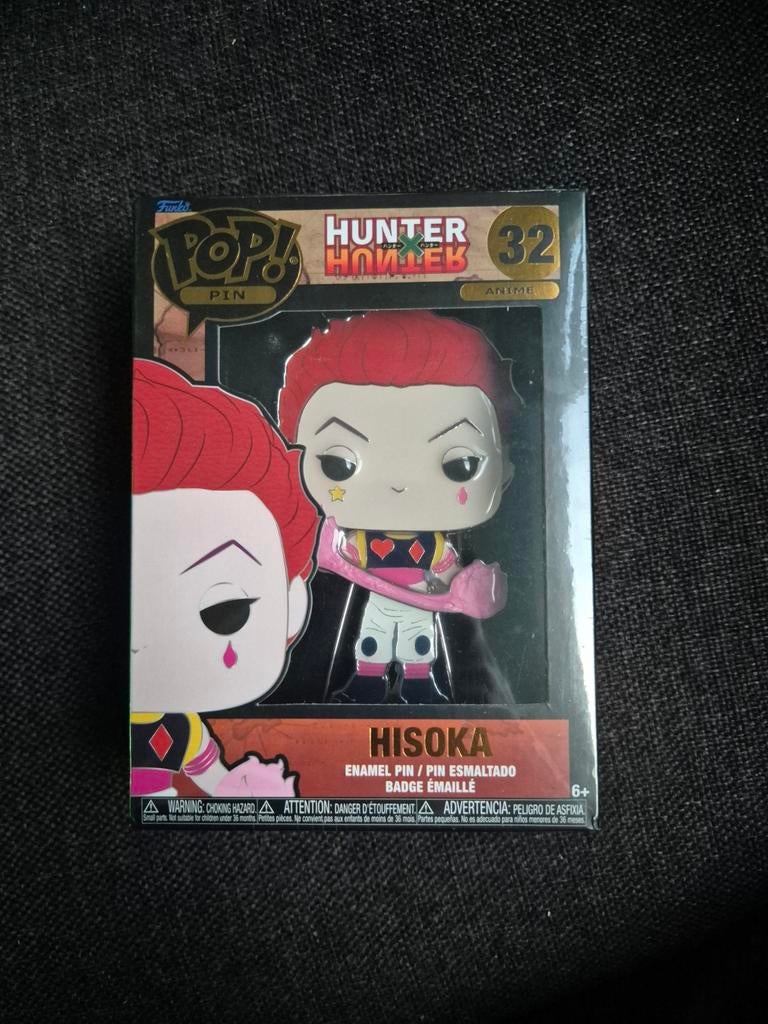 Funko Pop! Pin Hunter x Hunter Hisoka Anime, Ophalen of Verzenden, Nieuw