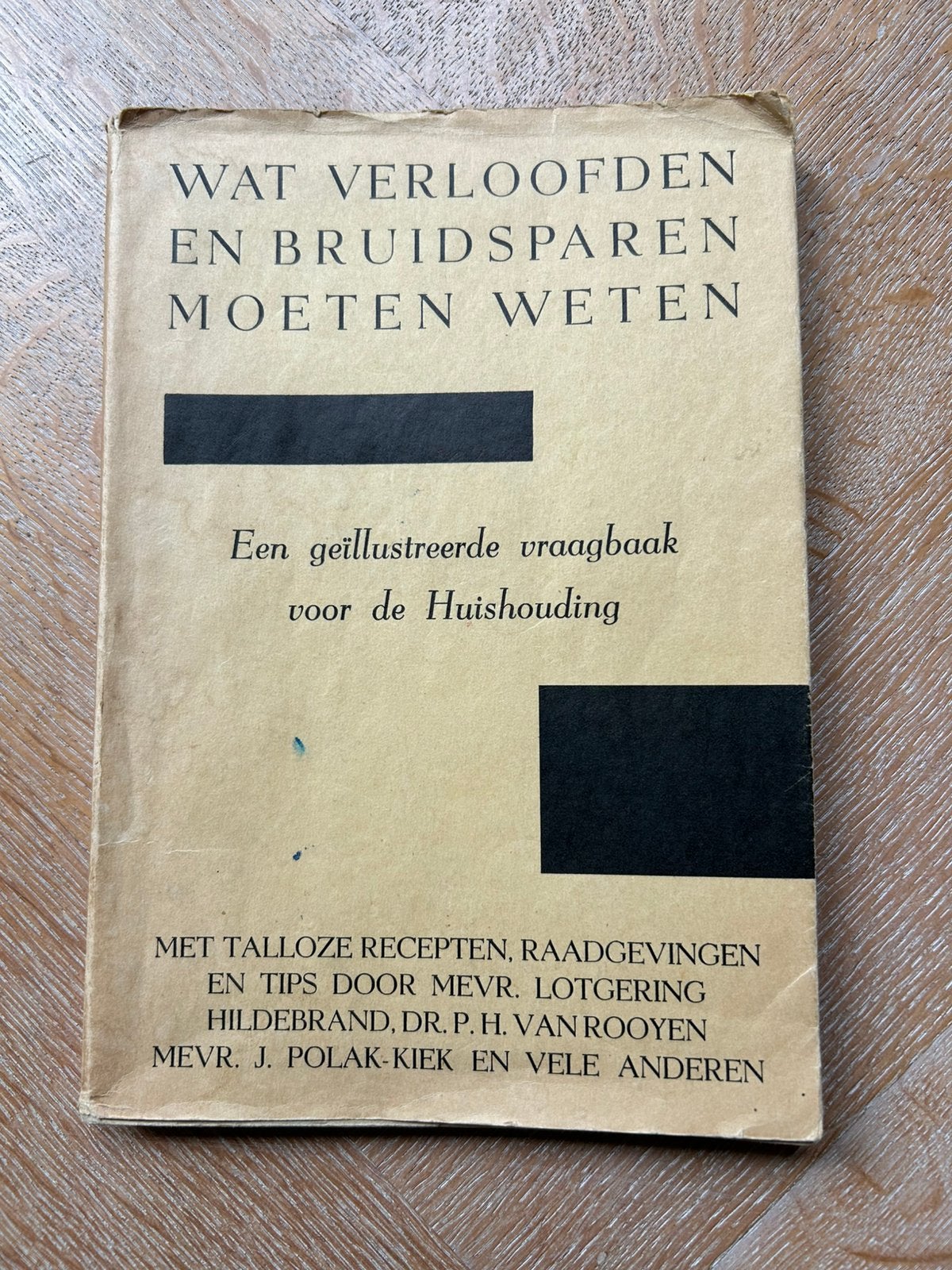 Vintage boek huwelijksgeschenk 1951, Ophalen of Verzenden