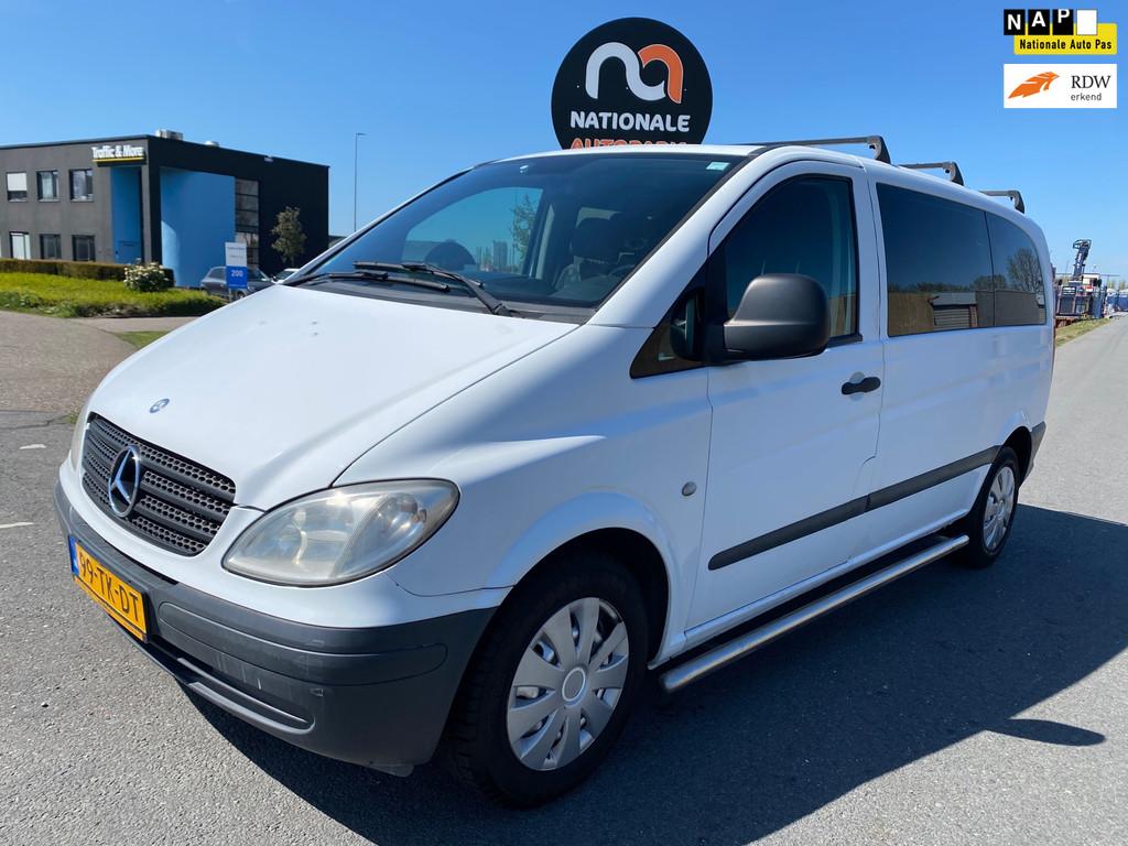 Mercedes-Benz Vito | 2007 | 115 CDI 320 | KOMBI | 9 personen, Auto's, Mercedes-Benz, Gebruikt, Wit, Origineel Nederlands, Bedrijf