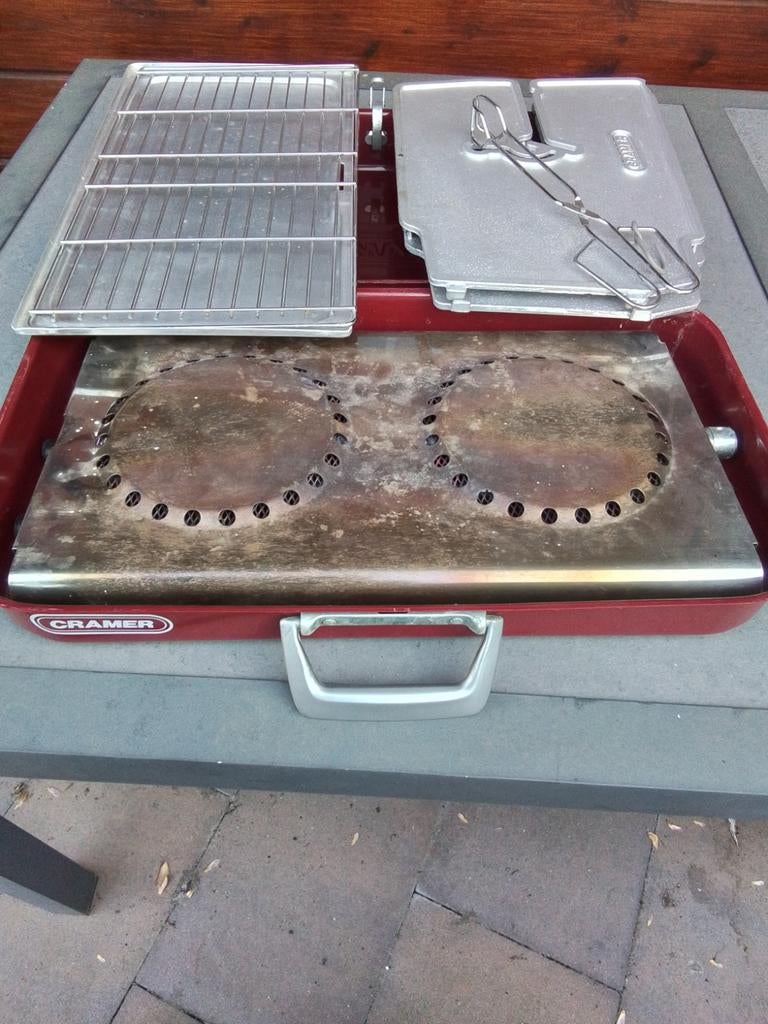 Barbecue in koffer, Ophalen, Gebruikt, Cramer