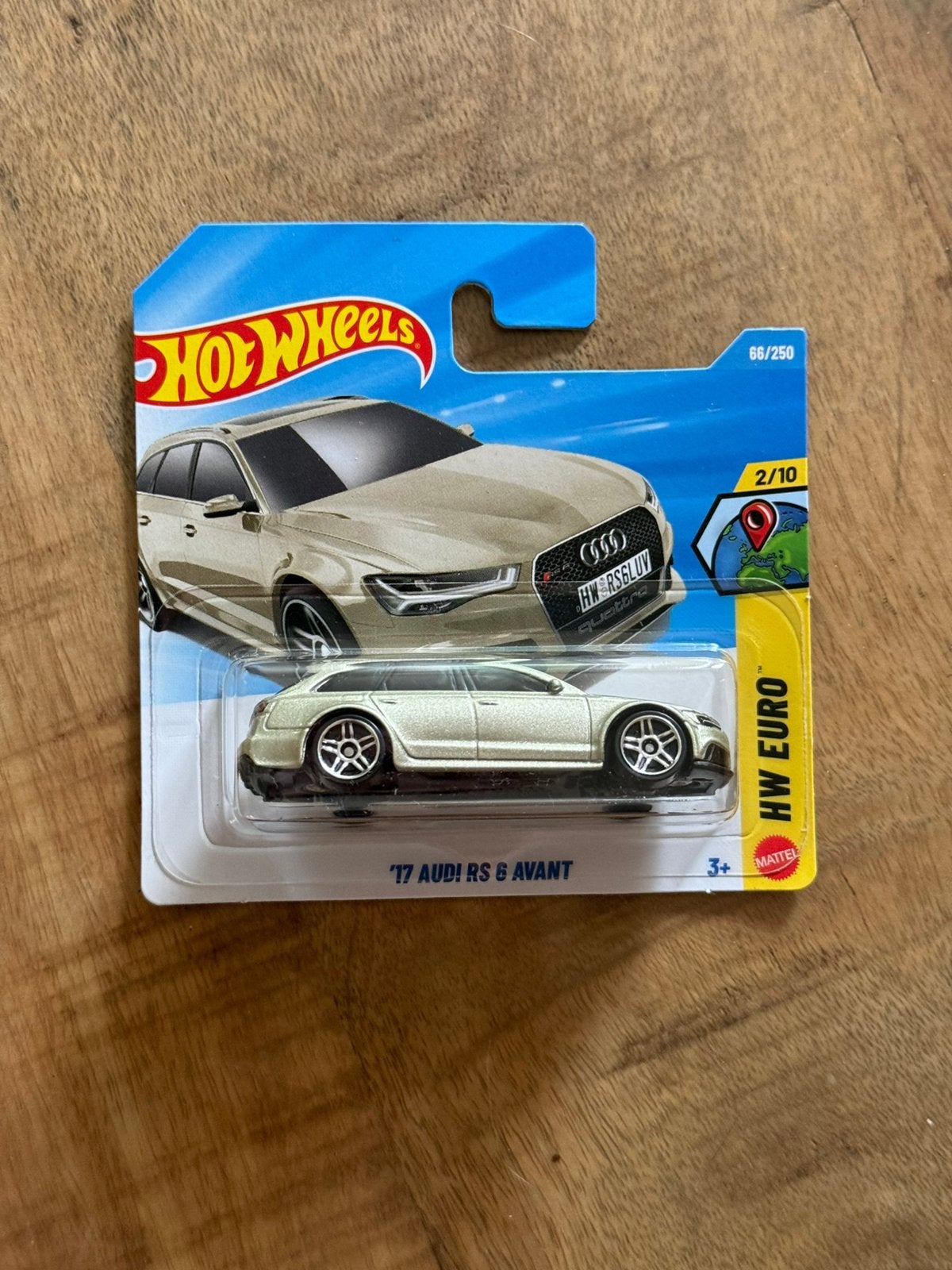 Hotwheels Audi rs6 avant, Ophalen of Verzenden, Zo goed als nieuw, Auto