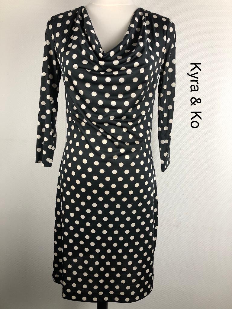 Kyra & Ko Jurk  (mt: 36) ZR/8713, Kleding | Dames, Jurken, Kyra & Ko, Blauw, Ophalen of Verzenden, Zo goed als nieuw