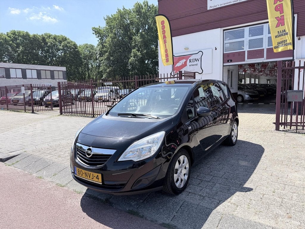 Opel Meriva 1.4 Ecotec 100pk, Auto's, Opel, Euro 5, 101 pk, Gebruikt, 4 cilinders