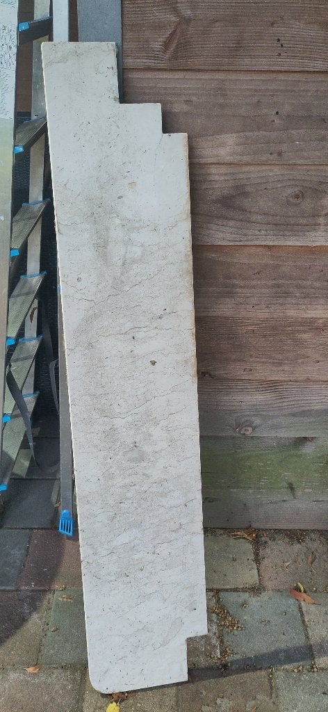 marmeren vensterbank, Ophalen, 60 cm of meer, Gebruikt, Overige typen