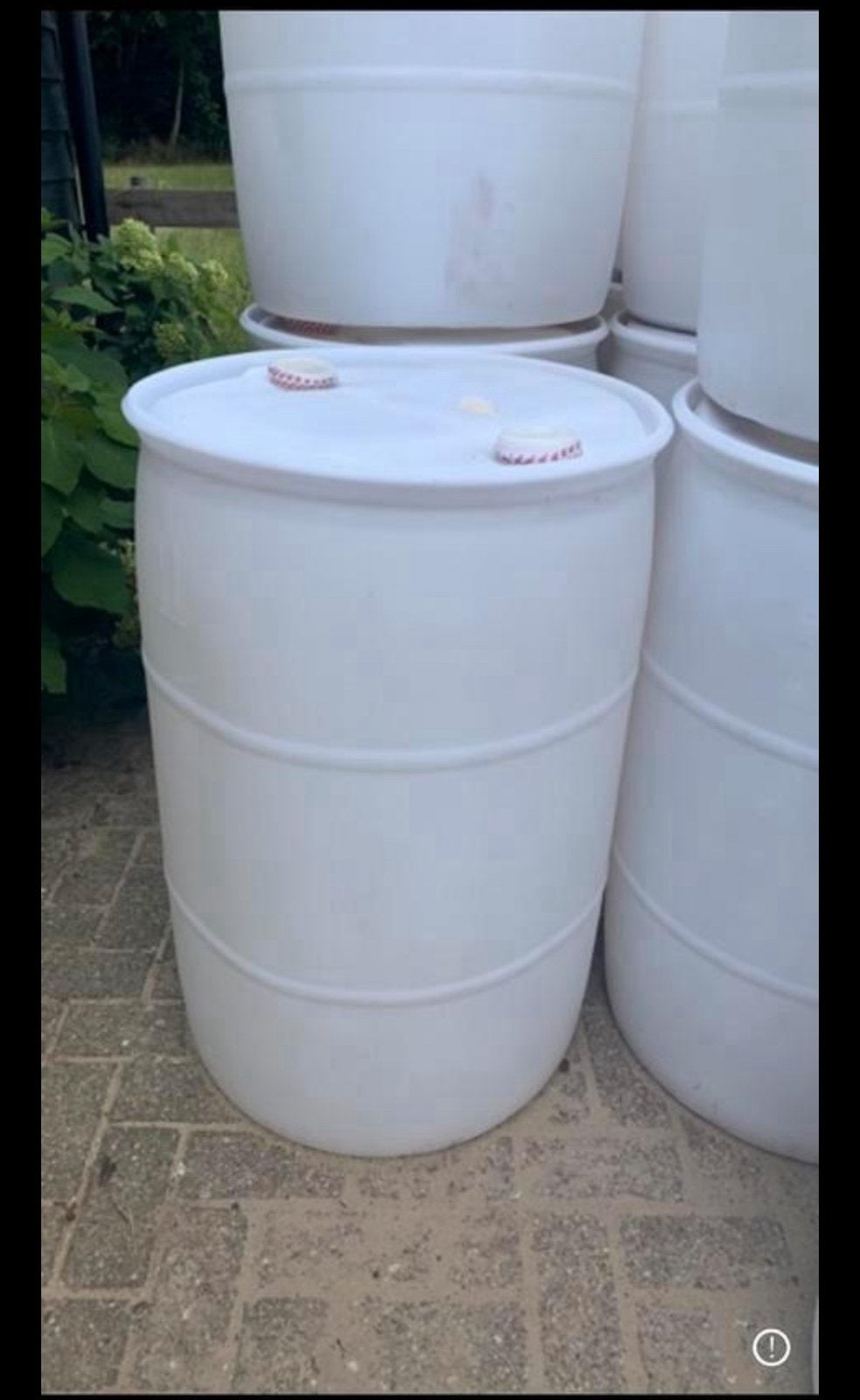 Waterton regenton voerton, Tuin en Terras, 150 liter of meer, Ophalen of Verzenden, Zo goed als nieuw, Kunststof