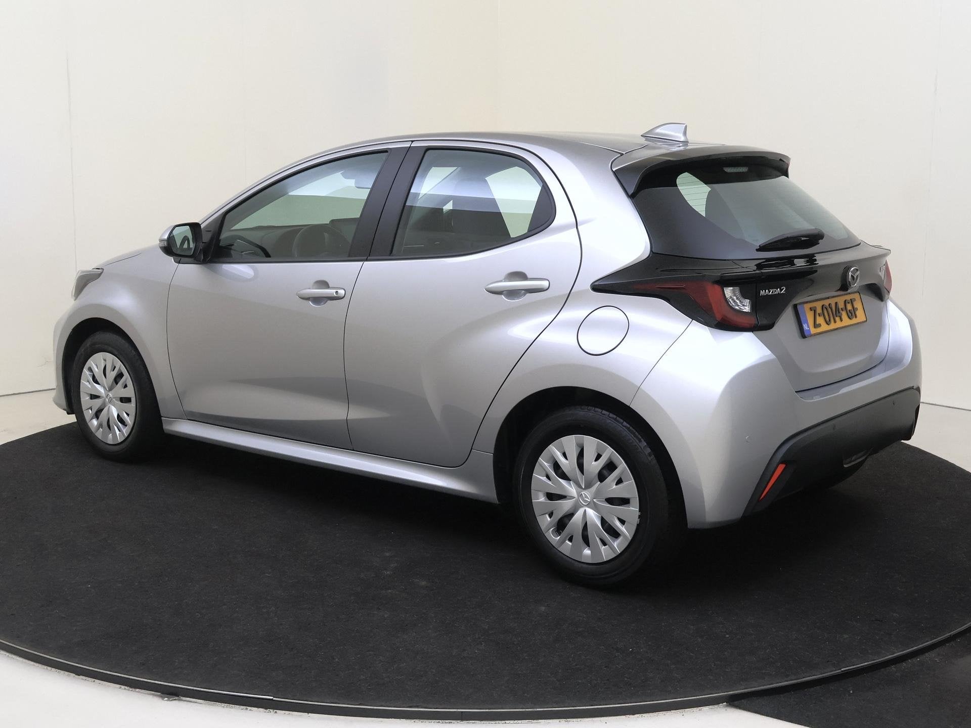 Mazda 2 Hybrid 1.5 Pure | Stoelverwarming | Plus-pakket, Auto's, Gebruikt, Automatische klimaatregeling, 49 €/maand, 1490 cc