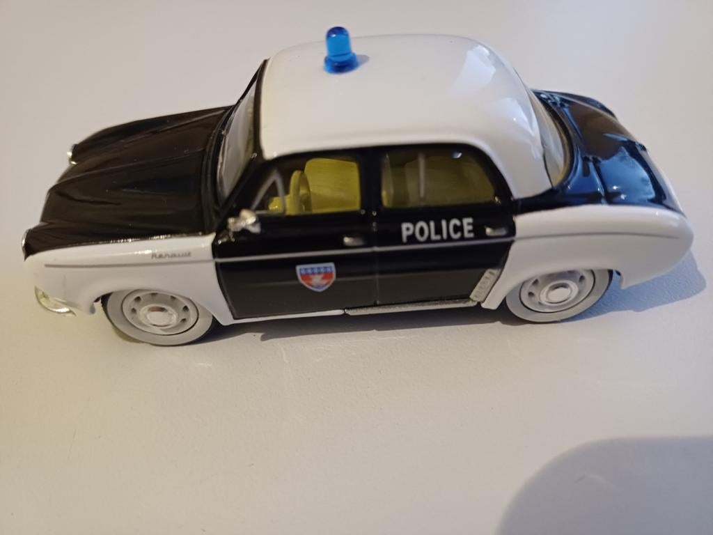 Renault Dauphine Politie Parijs 1962 - Schaal 1:43, Ophalen of Verzenden, Nieuw, Auto, Overige merken