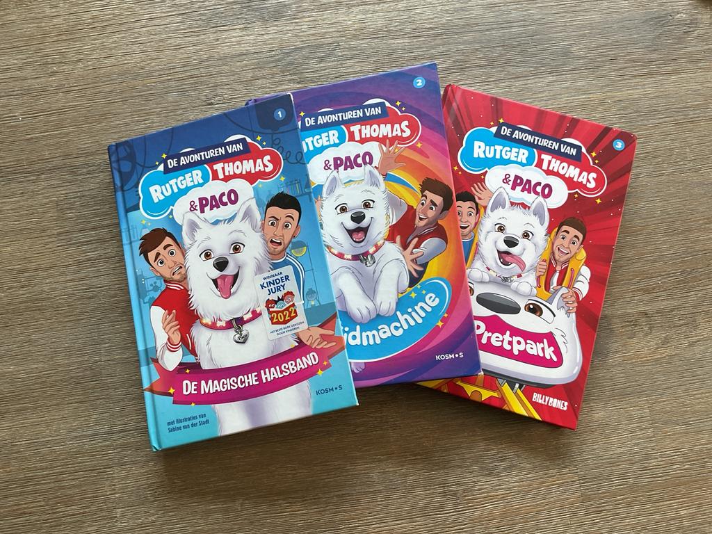 De Avonturen van Rutger, Thomas & Paco - Delen 1, 2 & 3, Boeken, Ophalen, Gelezen, Fictie algemeen
