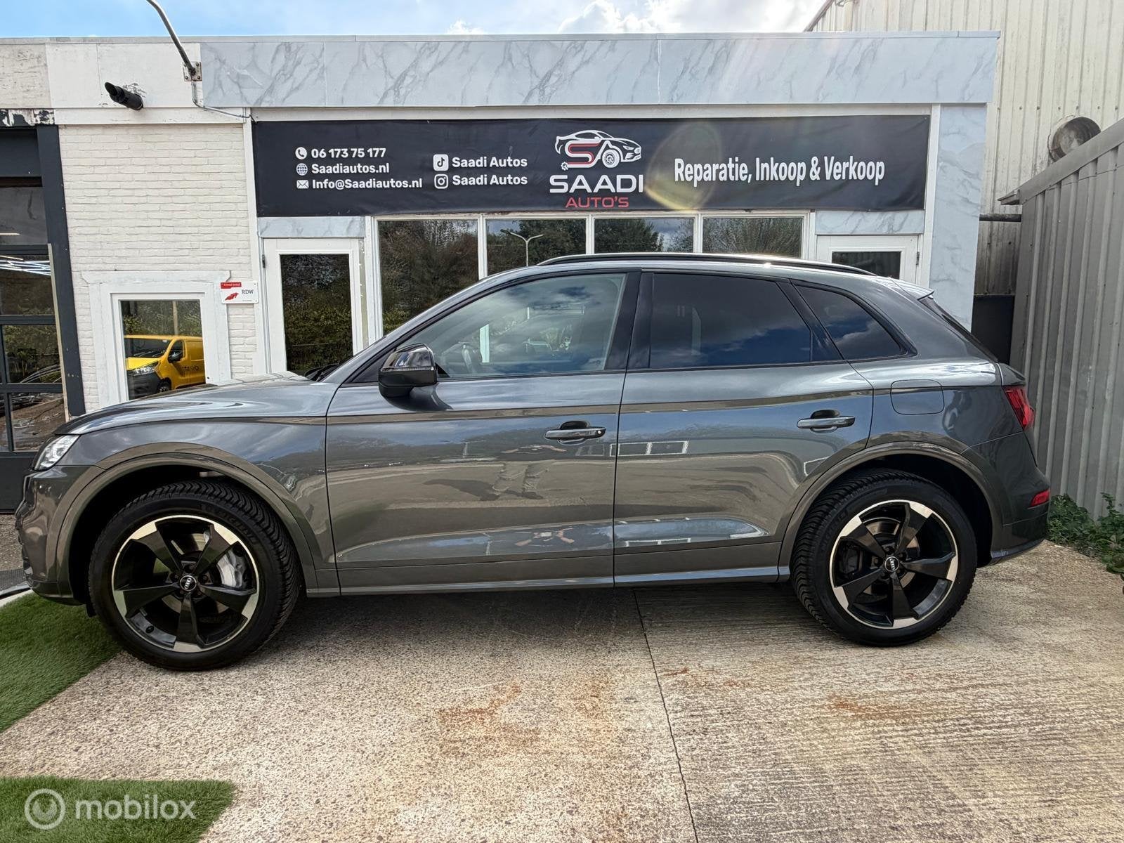 Audi Q5 50 Tfsi e Quattro 299pk S Tronic, Auto's, Automaat, 2005 kg, 4 cilinders, Verwarmde buitenspiegels