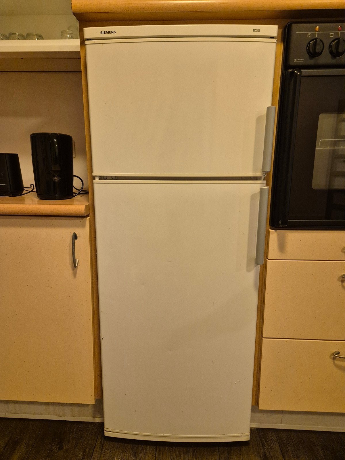 Siemens Koelkast met Vriesvak - Wit, Goede Staat, Witgoed en Apparatuur, Koelkasten en IJskasten, Ophalen, 150 tot 200 liter, Gebruikt
