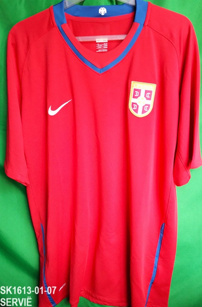 shirt; Nationaal Elftal Servië, Nike, XL, Ophalen of Verzenden, Zo goed als nieuw, Buitenlandse clubs, Shirt