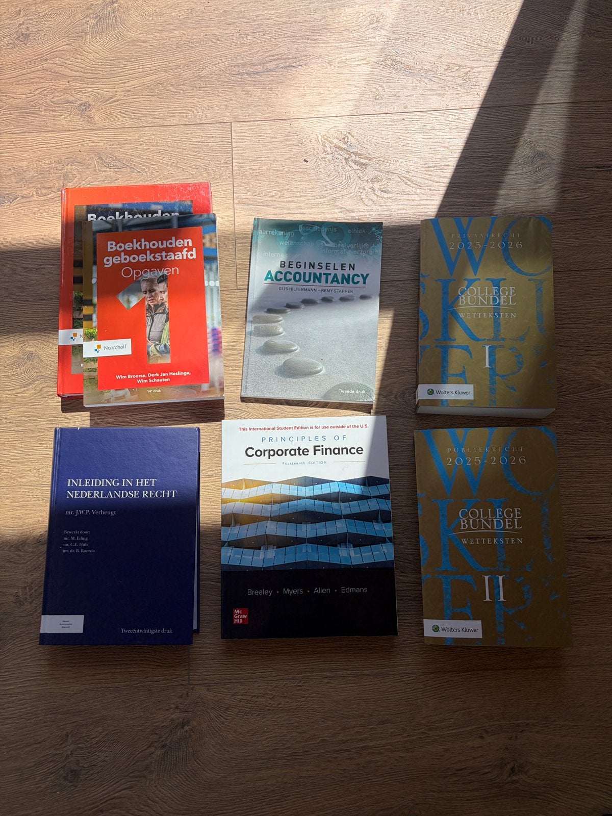 Complete studieboekenset Accountancy, Boeken, Studieboeken en Cursussen, Ophalen of Verzenden, Beta, Zo goed als nieuw, HBO
