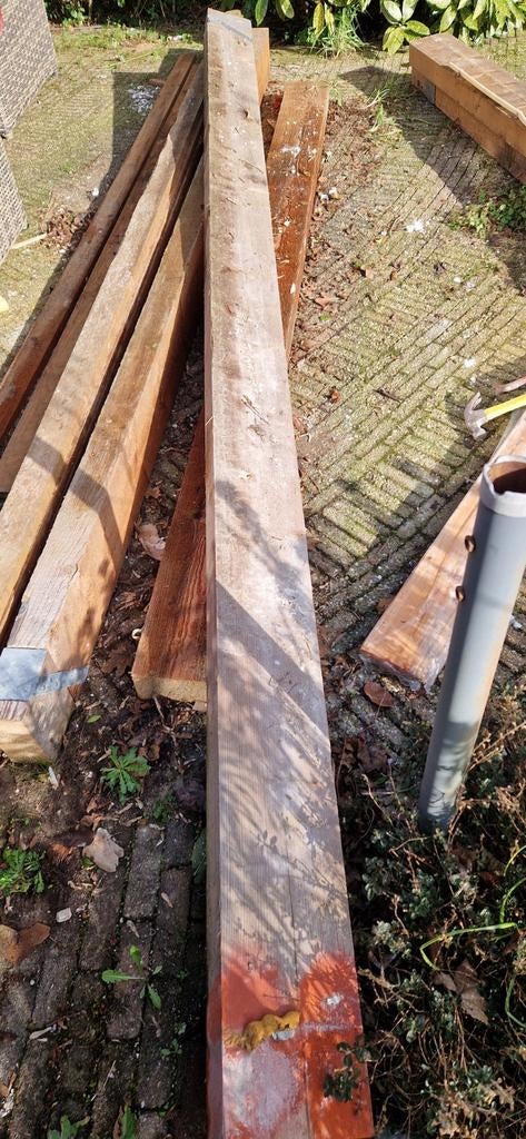 Geschaafd Vuren Hout - Diverse Lengtes, Doe-het-zelf en Verbouw, Hout en Planken, Gebruikt, Minder dan 25 mm, Ophalen of Verzenden