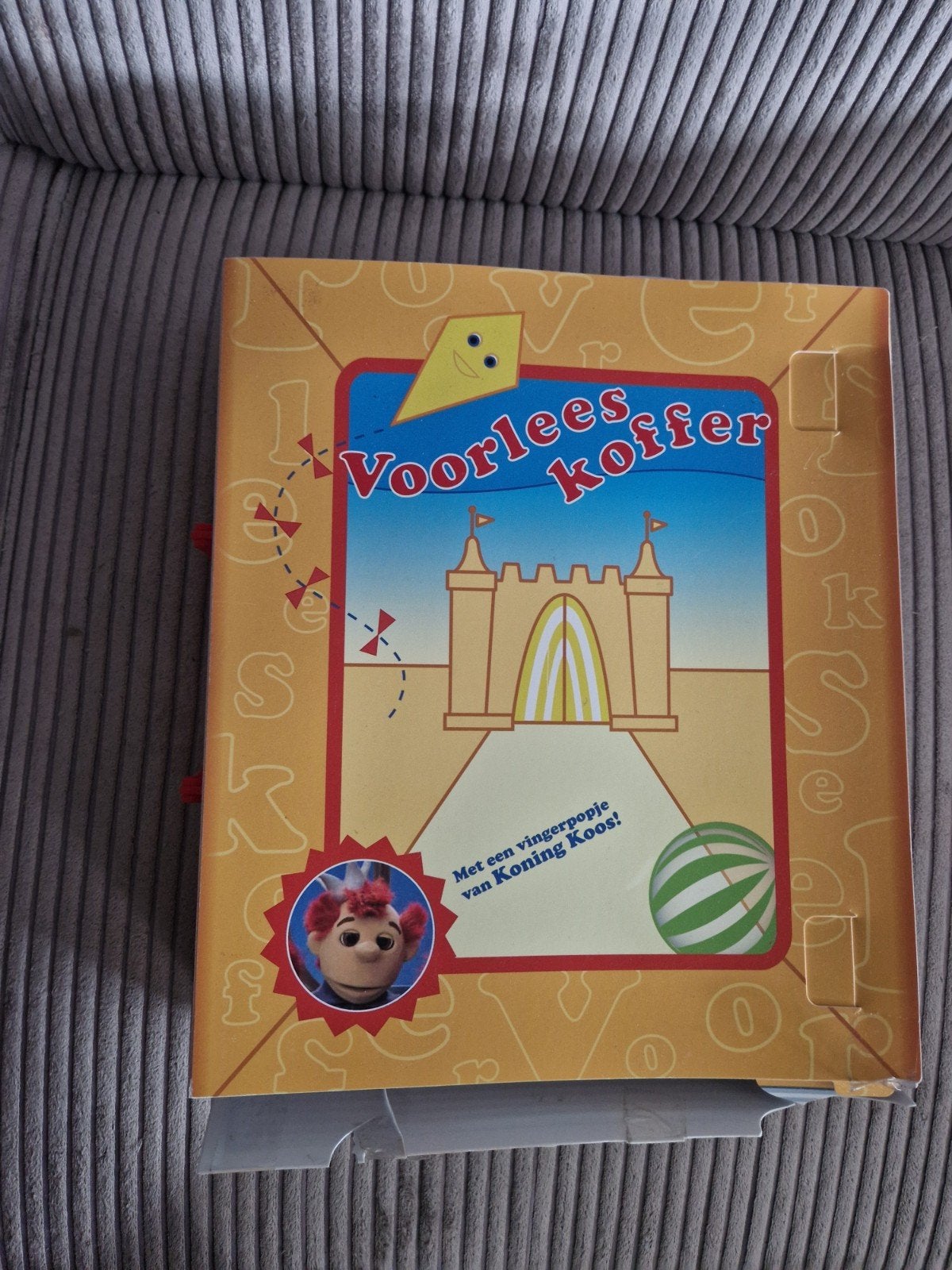 Voorleeskoffer Zandkasteel met 5 boeken en vingerpop, Boeken, Kinderboeken | Kleuters, Ophalen of Verzenden, Fictie algemeen