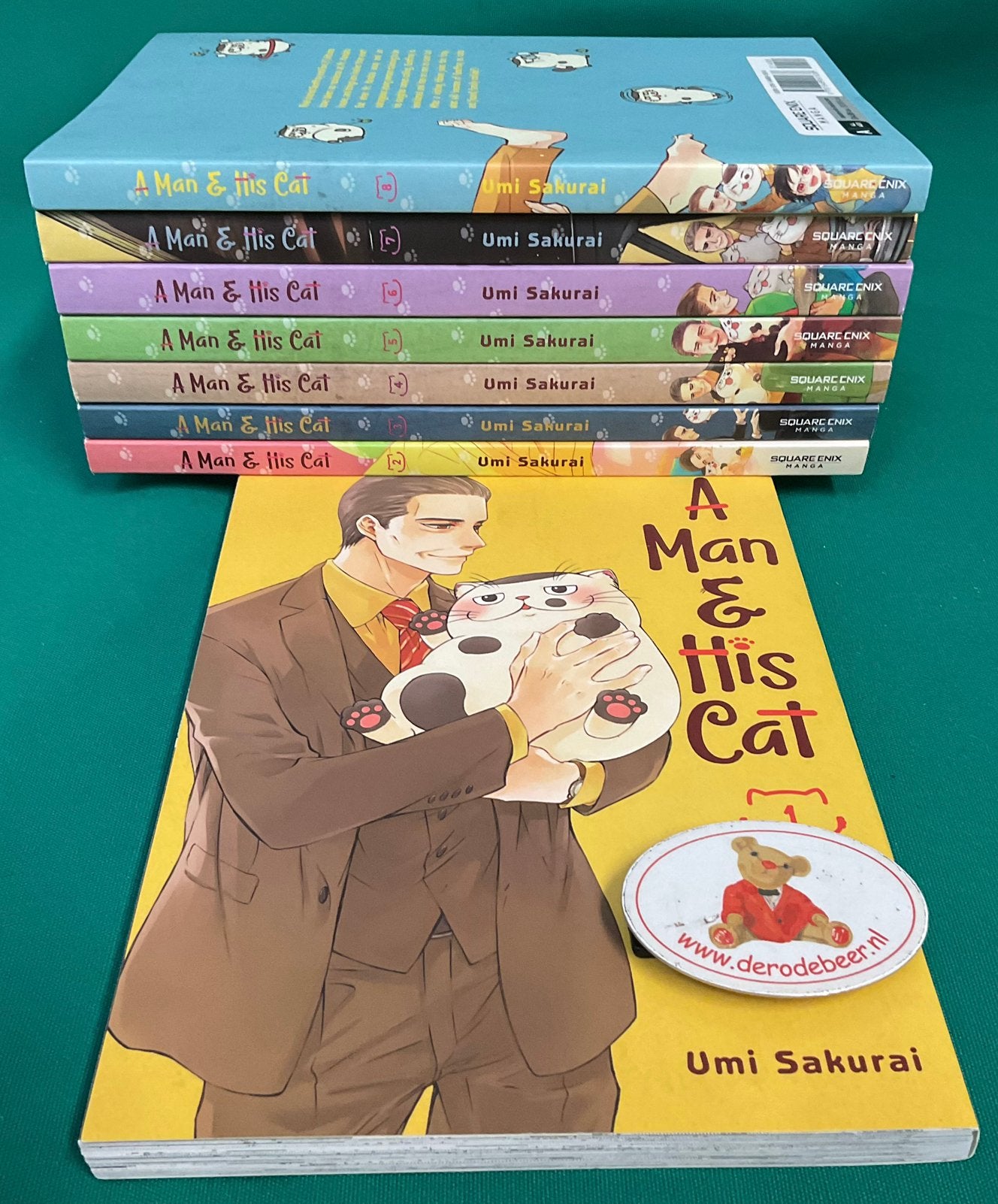 Umi Sakurai: a man with his cat (Manga), deel 1 t/m 8, Meerdere comics, Ophalen of Verzenden, Zo goed als nieuw, Japan (Manga)
