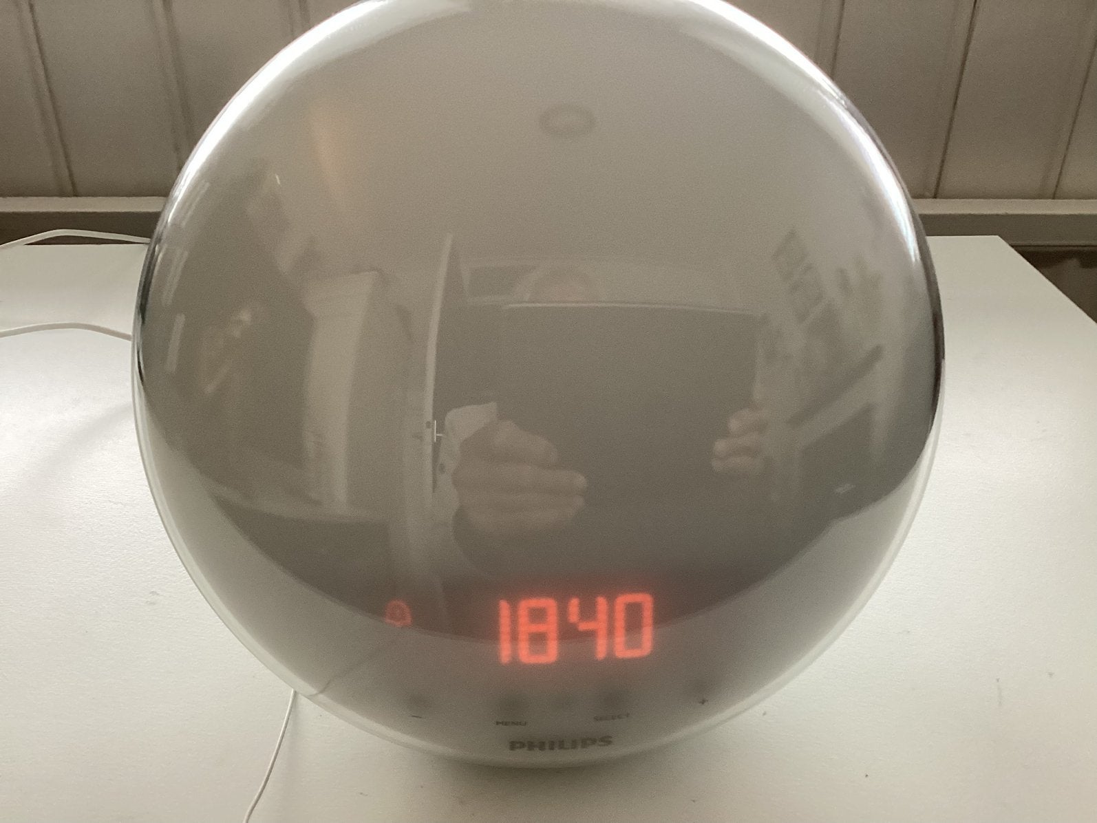 PHILIPS Wake-up Light HF3531, Ophalen of Verzenden, Gebruikt, Digitaal
