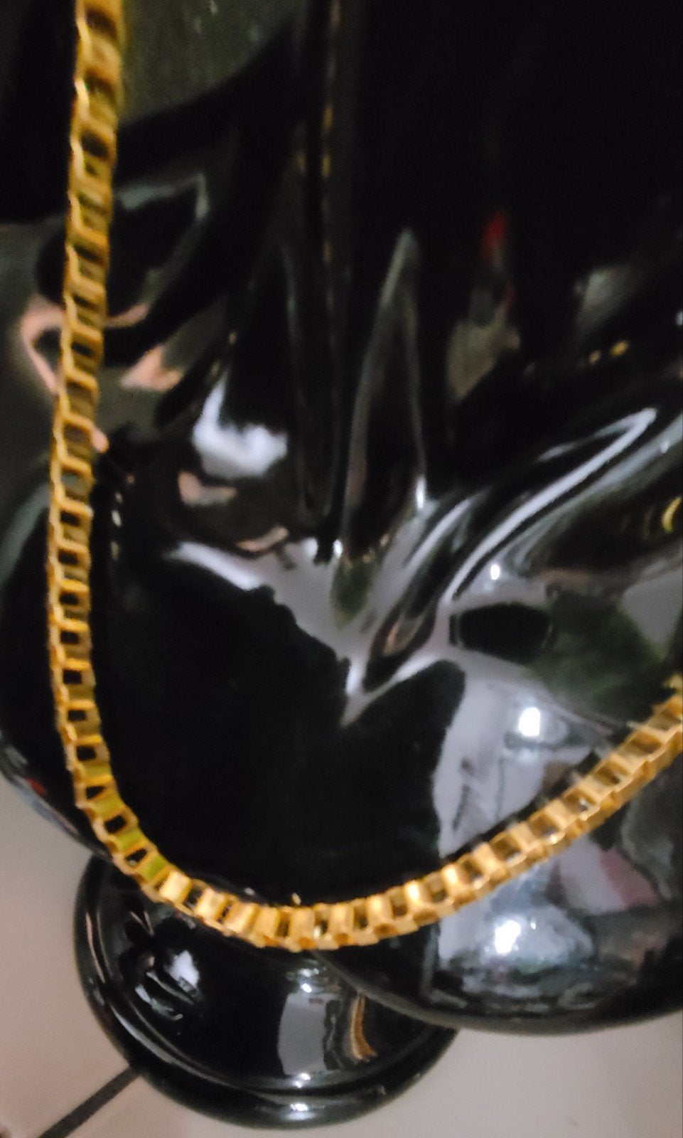vergoud ketting 18K - nieuw, Ophalen of Verzenden, Nieuw, Goud, Overige materialen