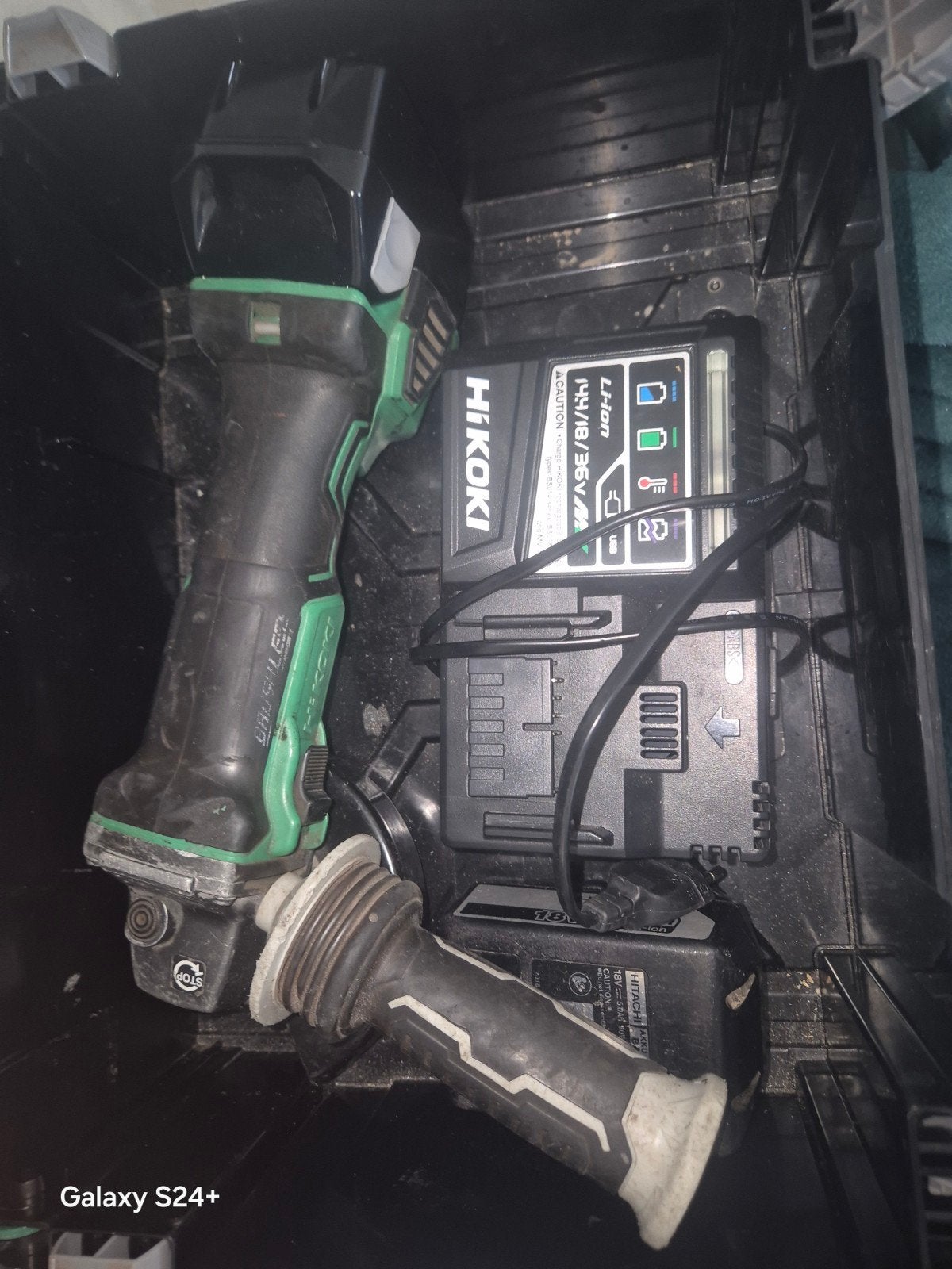 Hikoki slijptol 18DBBVL met koffer, Doe-het-zelf en Verbouw, Gereedschap | Slijpmachines, Ophalen of Verzenden, Nieuw, 1000 watt of meer