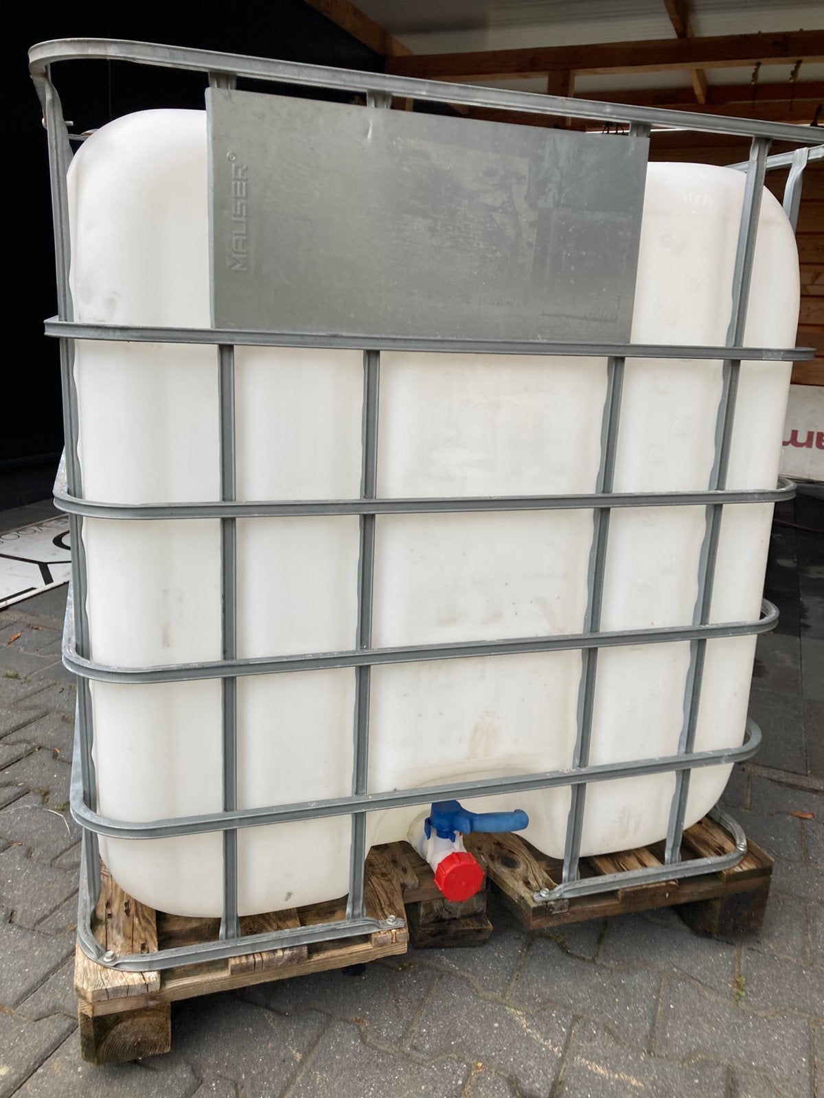 IBC container, Tuin en Terras, Regentonnen, Ophalen, Kunststof, Gebruikt, Met kraantje