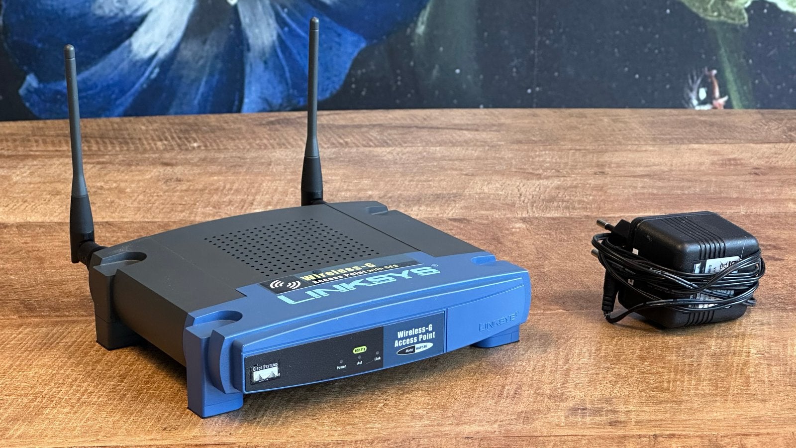 Linksys Wireless-G Access Point WAP54G, Computers en Software, Accesspoints, Ophalen of Verzenden, Gebruikt