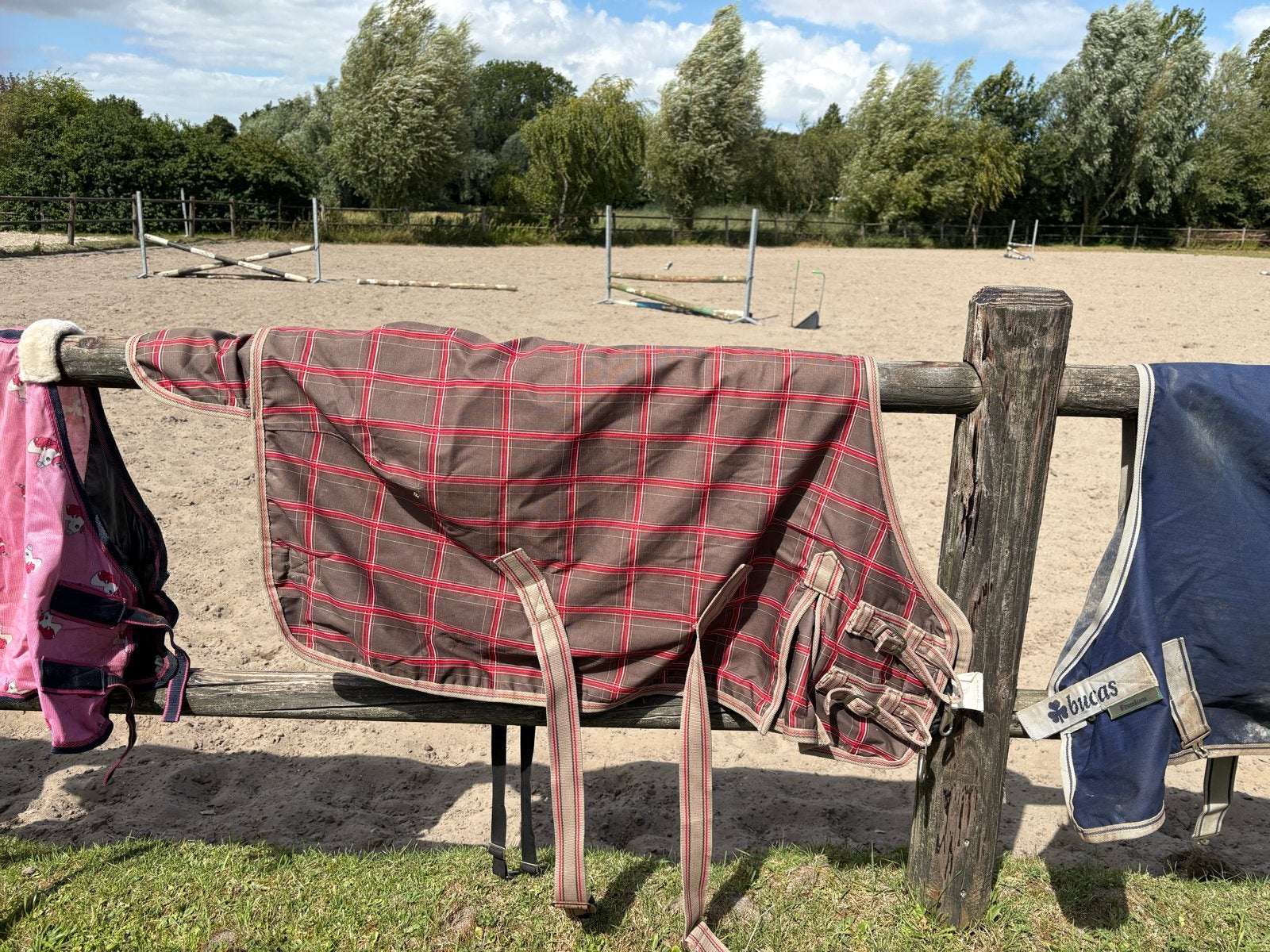 Kleine dekens en vliegendeken, Meerkleurig, Gebruikt, Shetlander/Mini, Ophalen of Verzenden