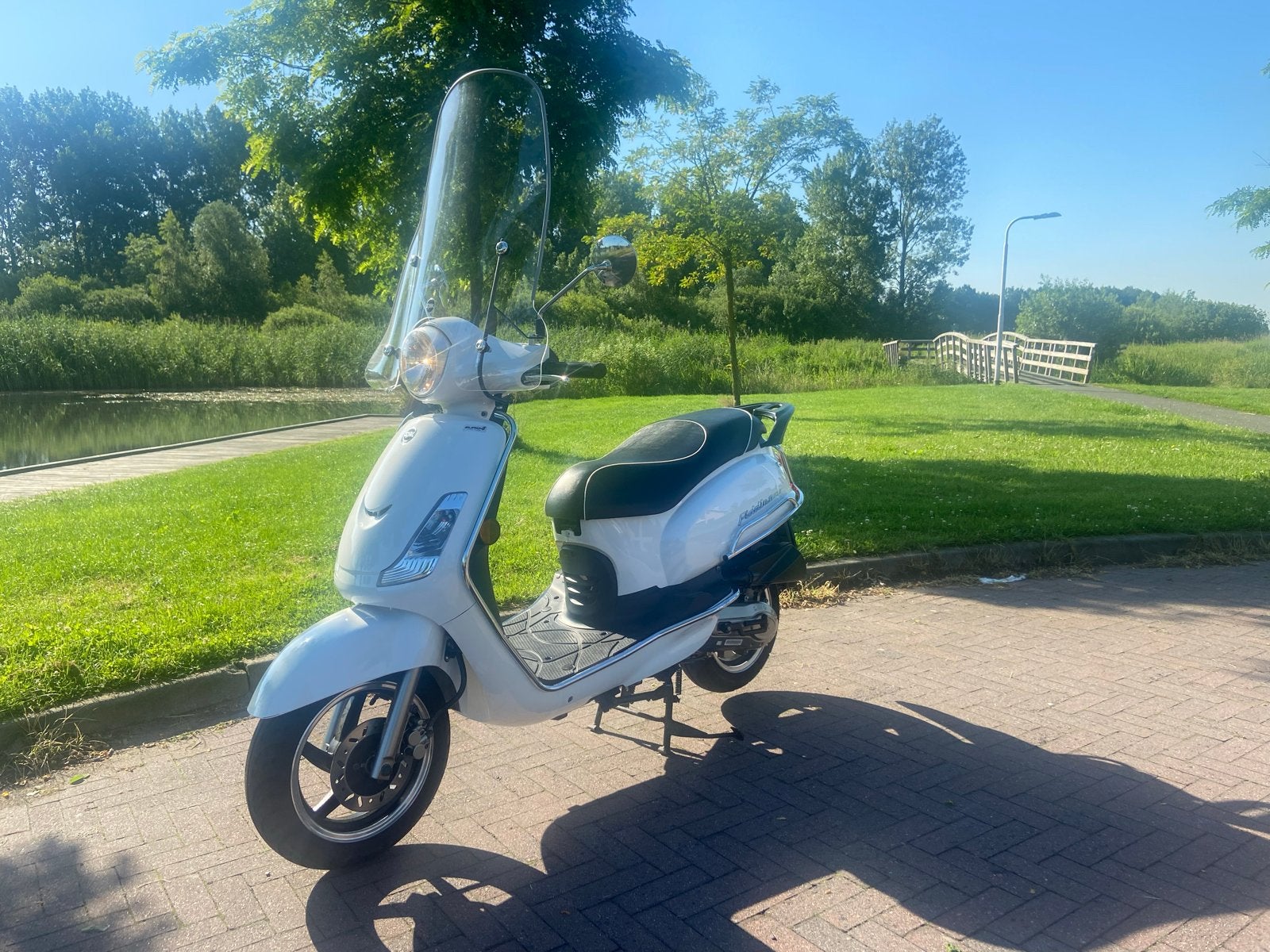 Sym Fiddle II Scooter - Zo goed als nieuw, Ophalen, Zo goed als nieuw, Benzine, Fiddle