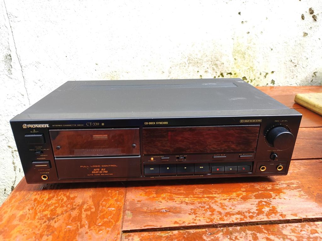 pioneer ct-339 cassette deck, Ophalen of Verzenden, Enkel, Overige merken, Tiptoetsen