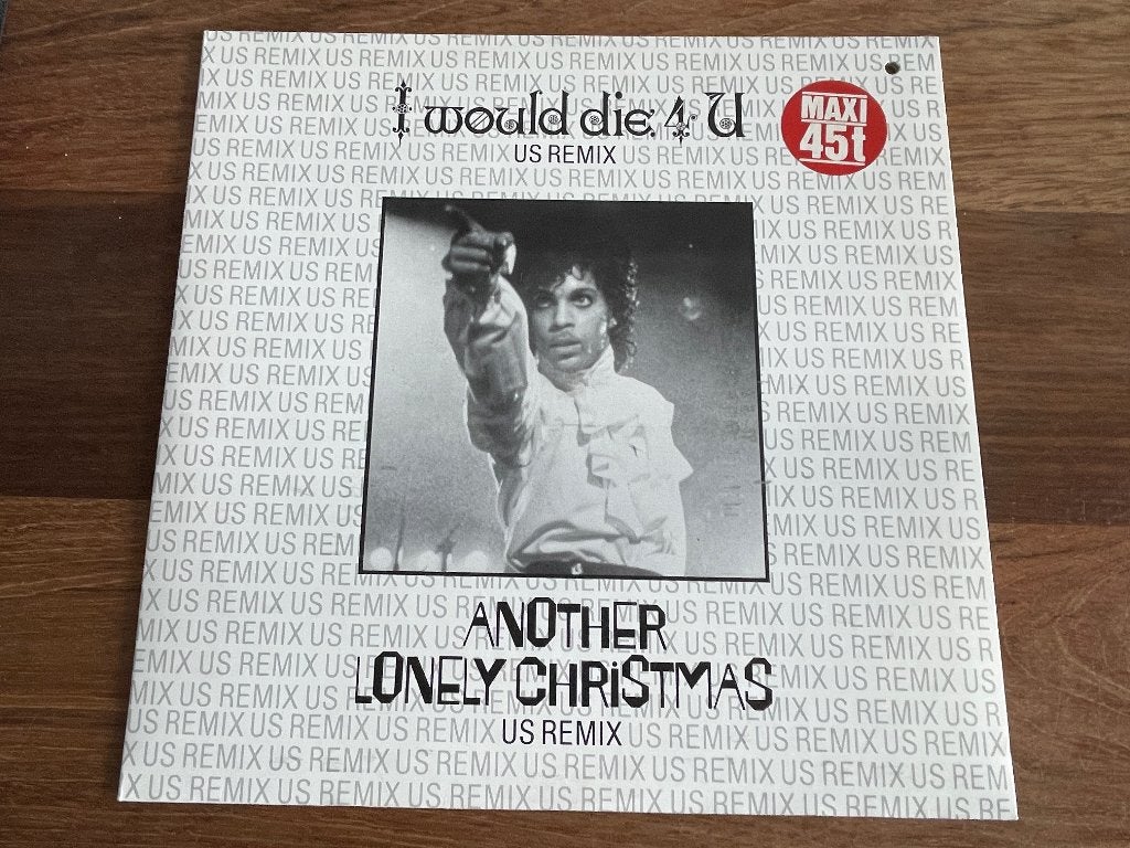 Vinyl Maxisingle Prince I Would Die For U US Remix ZGAN, Ophalen of Verzenden, Zo goed als nieuw, Import, Pop