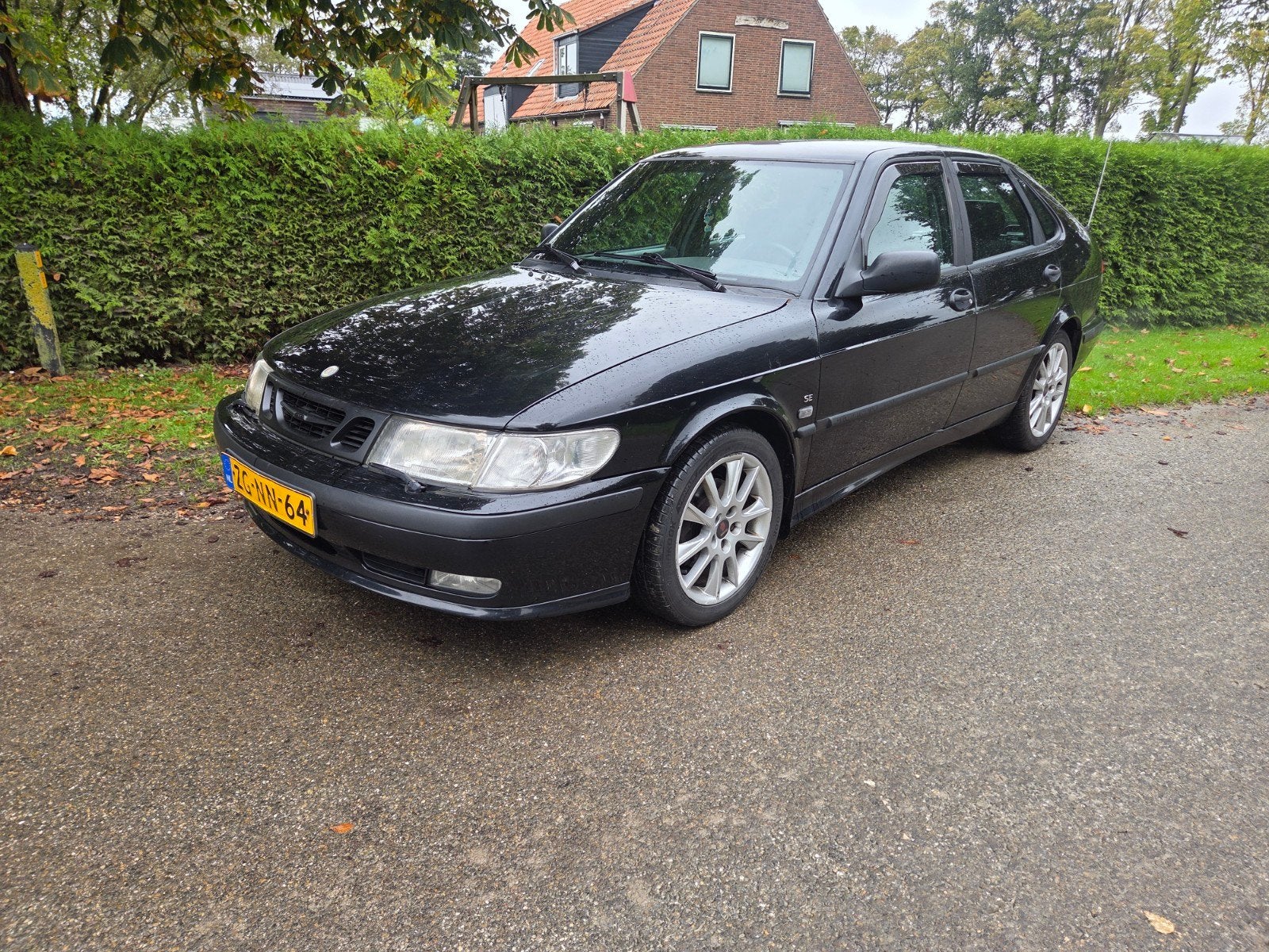 Saab 9-3 2.0 T 1999 Zwart, Voorwielaandrijving, 4 cilinders, Zwart, Handgeschakeld