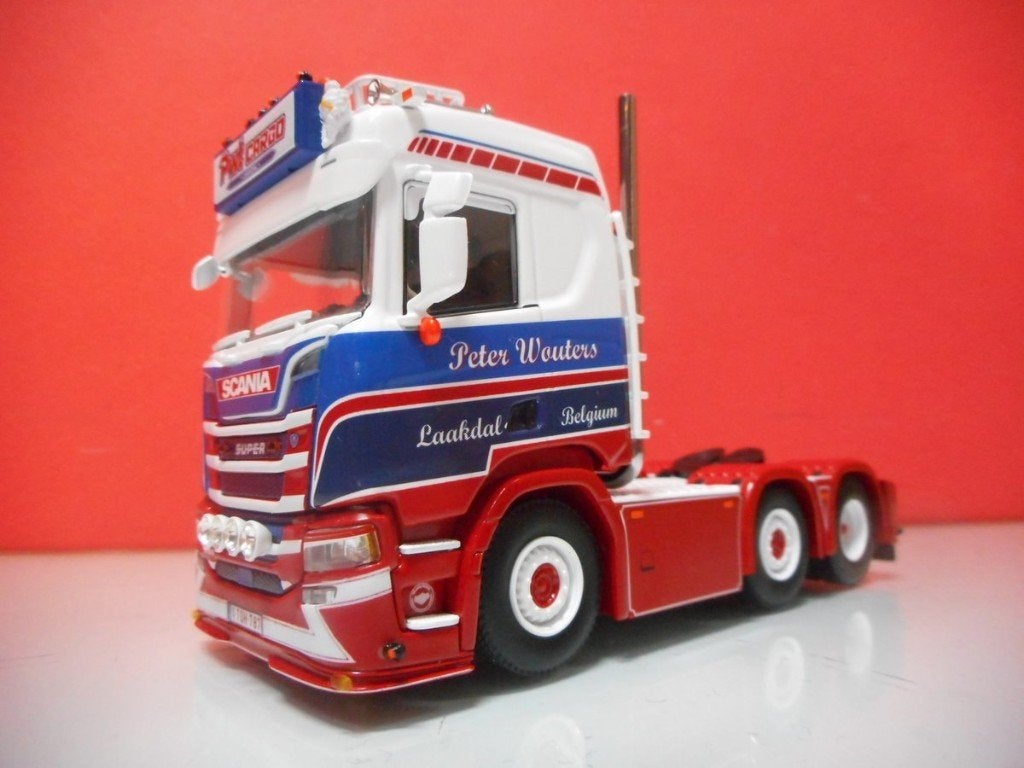 WSI SCANIA R PETER WOUTERS PWT THERMO, BELGIE 01-5020, Ophalen of Verzenden, Nieuw, Bus of Vrachtwagen, Wsi
