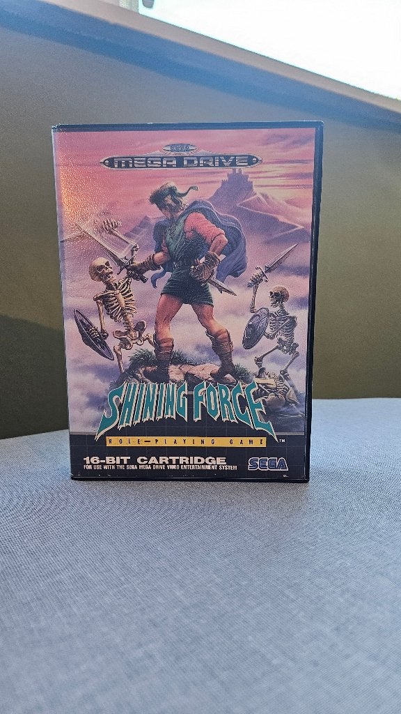 shining force - Mega Drive CIB PAL, Spelcomputers en Games, Gebruikt, 1 speler, Ophalen of Verzenden, Role Playing Game (Rpg)
