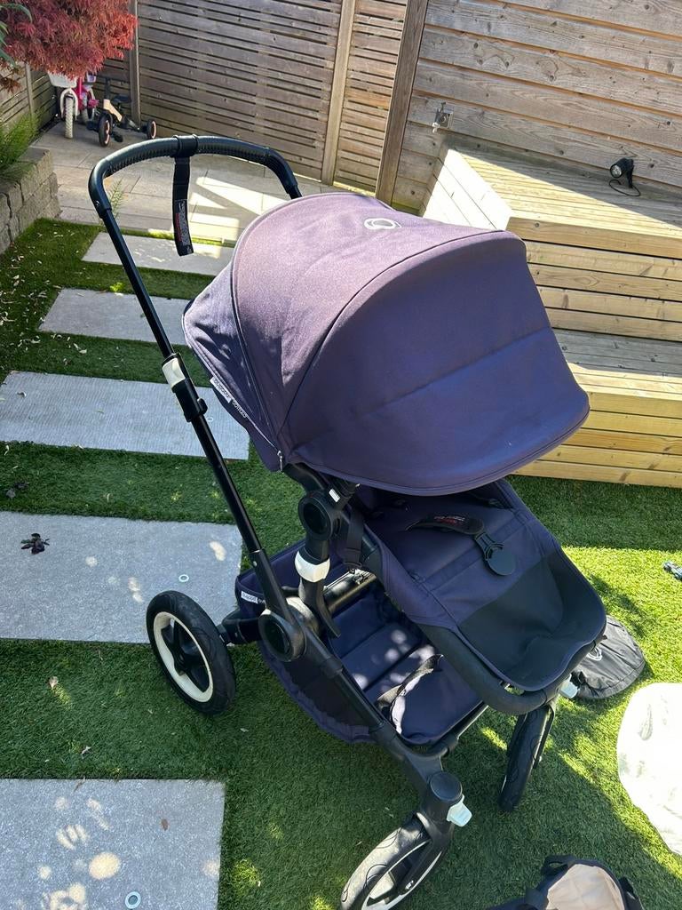 Bugaboo buffalo navy. Special edition, Ophalen, Gebruikt, Verstelbare rugleuning
