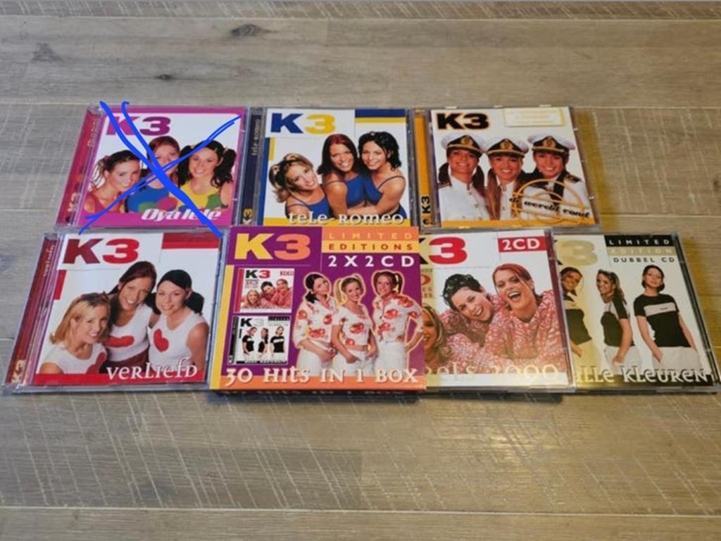 K3 CD collectie - 6 albums, inclusief limited editions, Ophalen of Verzenden, 2000 - 2009, Gebruikt, Boxset