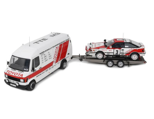 1:18 Mercedes-Benz T1 truck model - Toyota Celica ST165 Gr A, OttOMobile, Auto, ., Nieuw