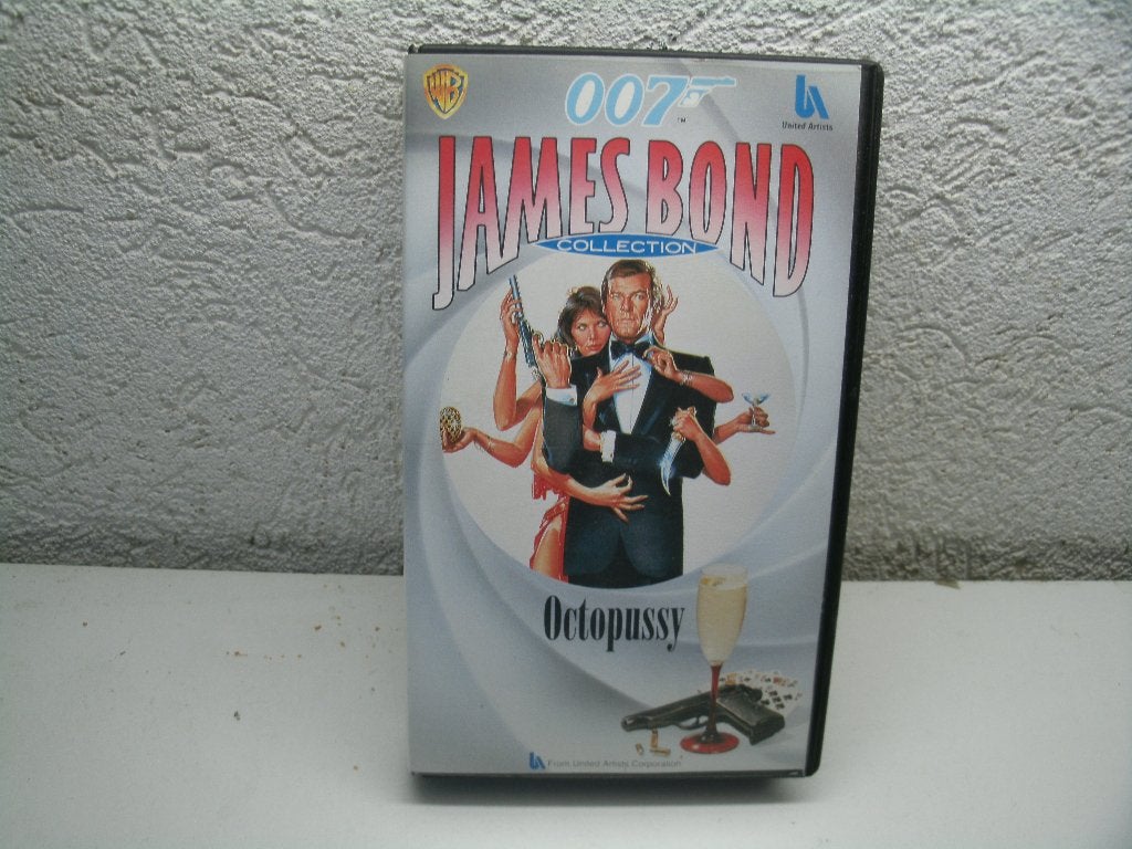 vhs 104b octopussy, Alle leeftijden, Ophalen of Verzenden, Zo goed als nieuw, Actie en Avontuur