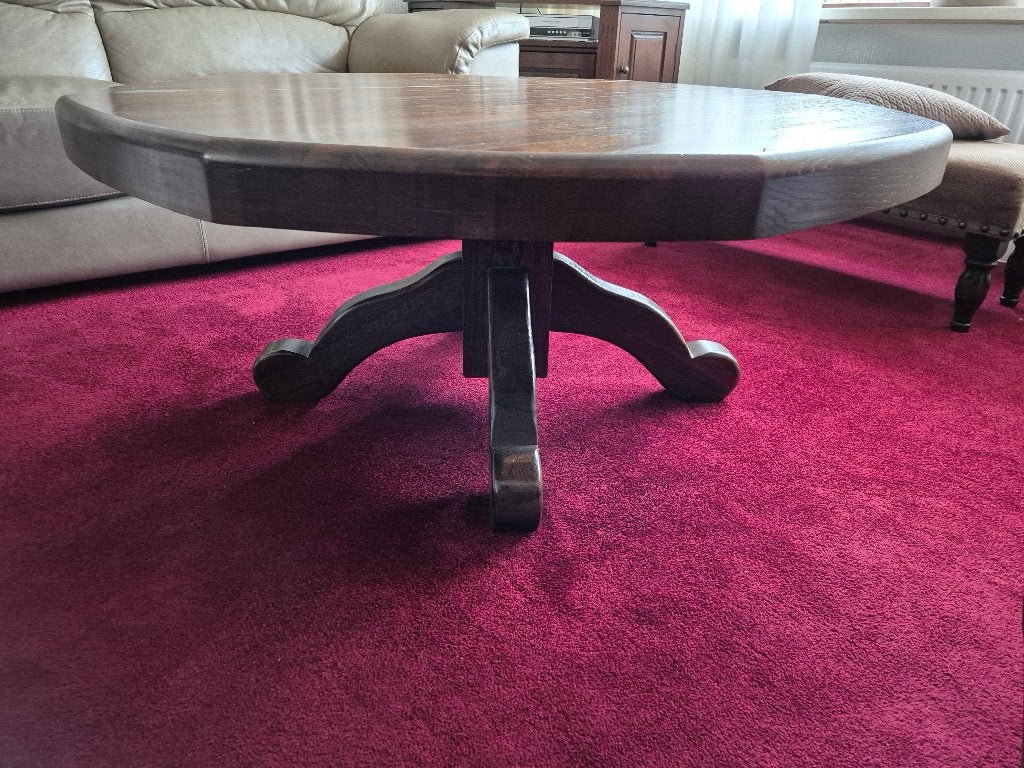 eiken houten tafel, Huis en Inrichting, Ophalen, Gebruikt, Eikenhout, Overige vormen