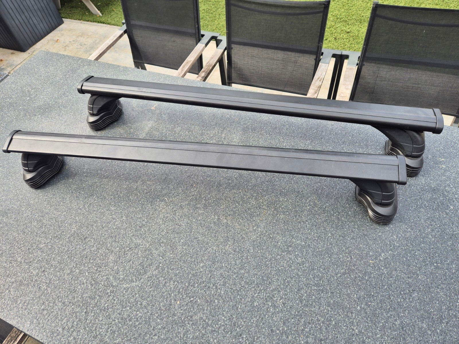 Farad Wingbar Zwart dakdragers voor BMW 3-serie Touring E91, Ophalen, Zo goed als nieuw