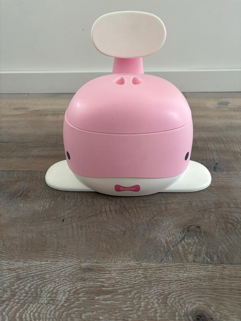 GRATIS Roze kinderpotje in de vorm van een walvis, Gebruikt, Overige typen, Standaard, Ophalen