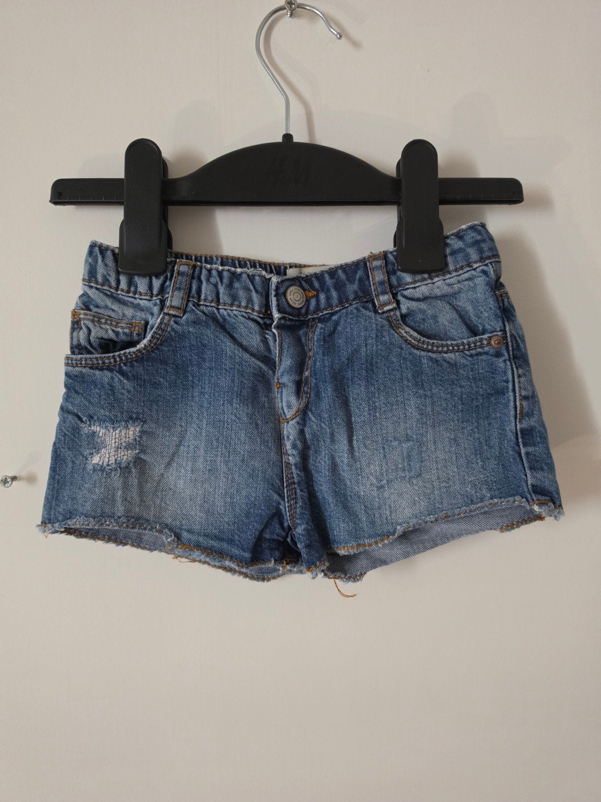 Zara denim short korte spijkerbroek 86 als nieuw, Kinderen en Baby's, Babykleding | Maat 86, Broekje, Meisje, Ophalen of Verzenden