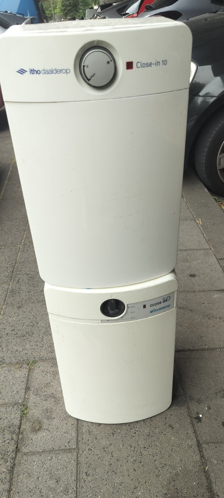 Water heater 2x, Minder dan 20 liter, Ophalen of Verzenden, Boiler, Minder dan 3 jaar oud