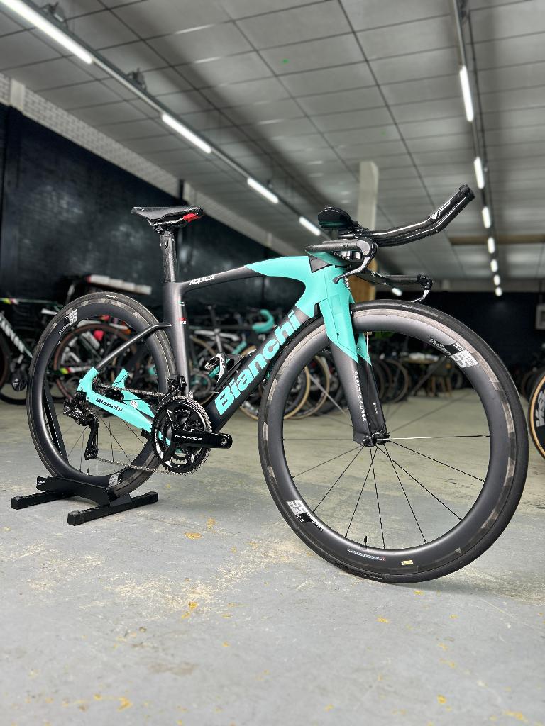 Bianchi Aquila CV Di2 Carbon Racefiets, Ophalen, Zo goed als nieuw, Overige typen