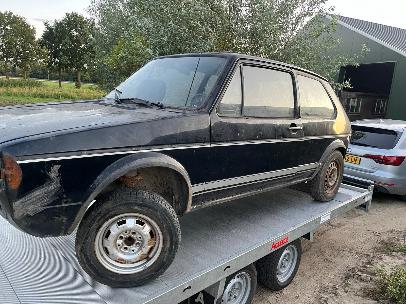 VW Golf 1 (MK1) project met veel onderdelen, Ophalen, Gebruikt, Volkswagen