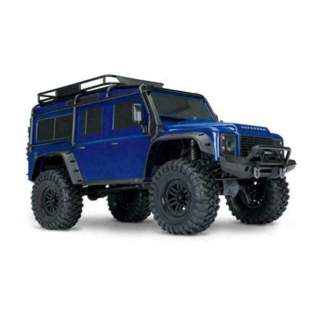 Traxxas Land Rover Defender Crawler Blauw., Ophalen of Verzenden, Nieuw, Elektro, Auto offroad