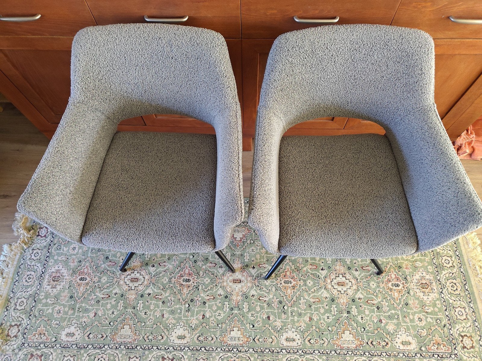Twee stoelen Leen Bakker, Ophalen, Gebruikt, Grijs, Twee
