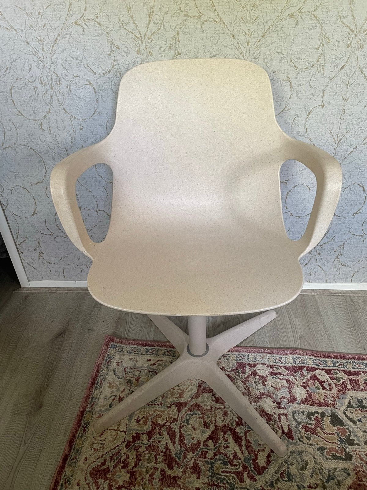 IKEA Odger Bureaustoel - Beige/Roze, Ophalen, Gebruikt, Beige, Bureaustoel